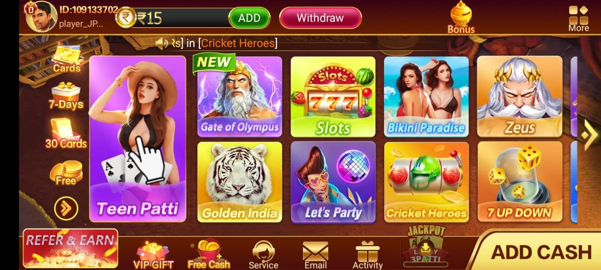Teen Patti master win app