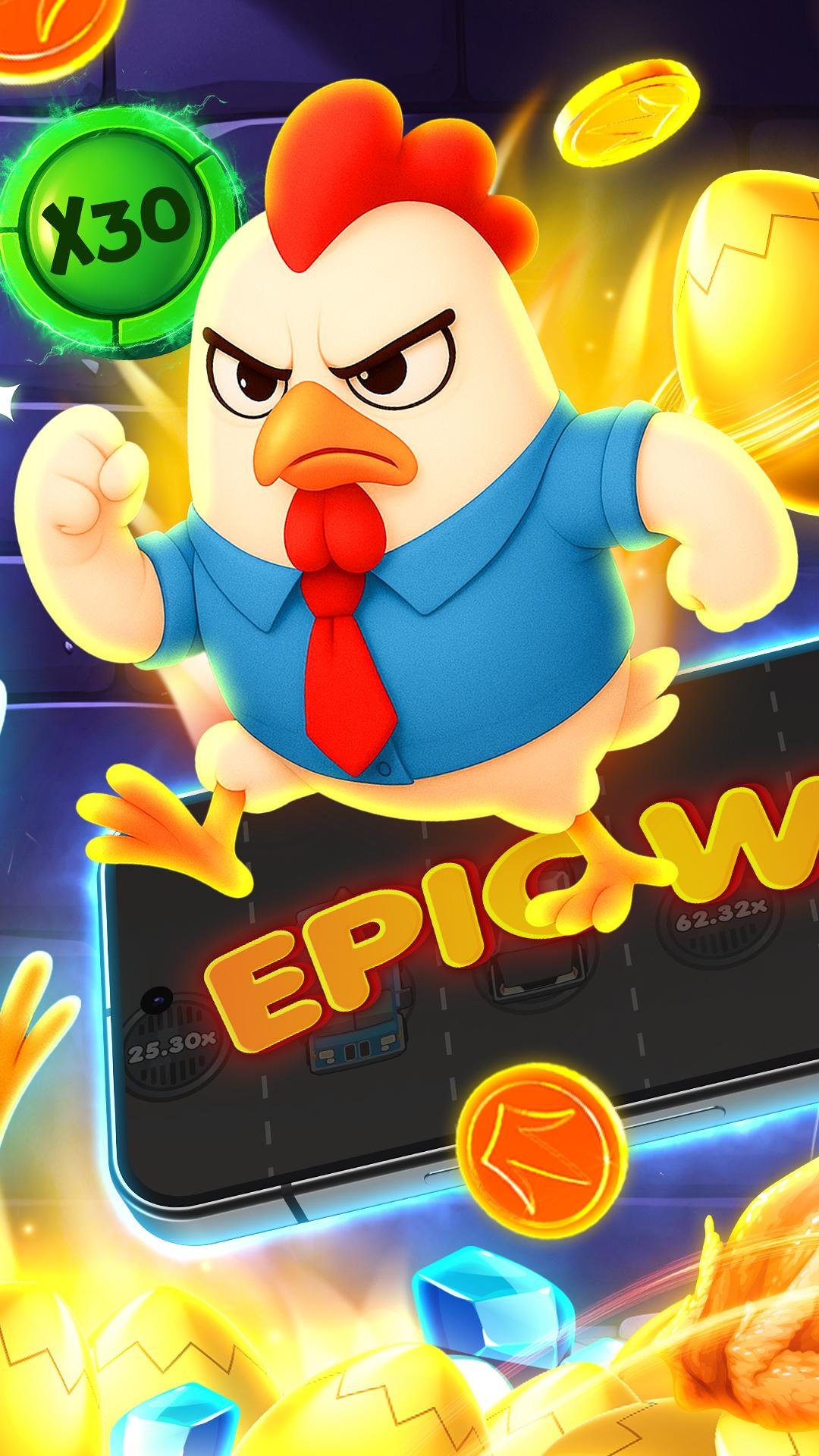 Lucky chicken avoider 